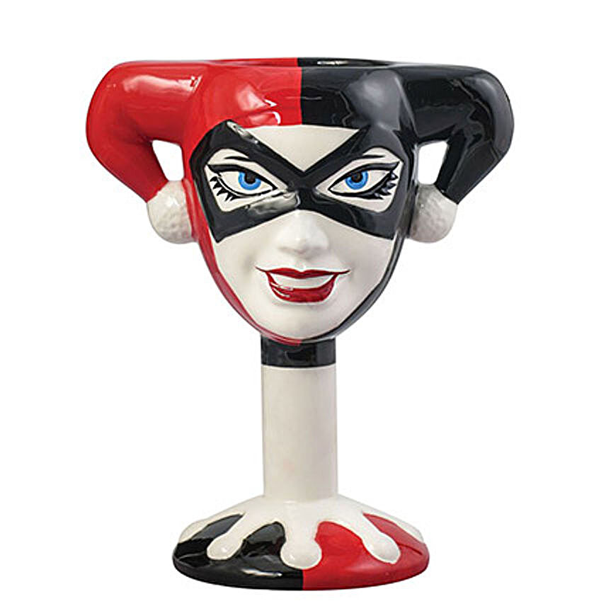 Harley Quinn Comic Goblet Mug
