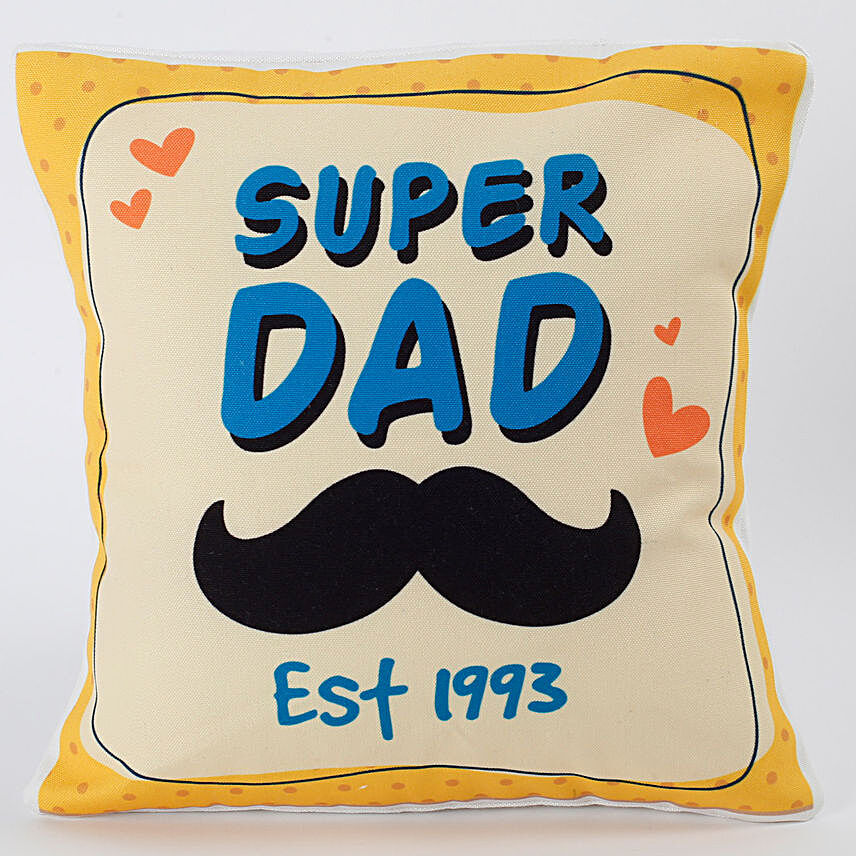 Super Dad Personalized Cushion
