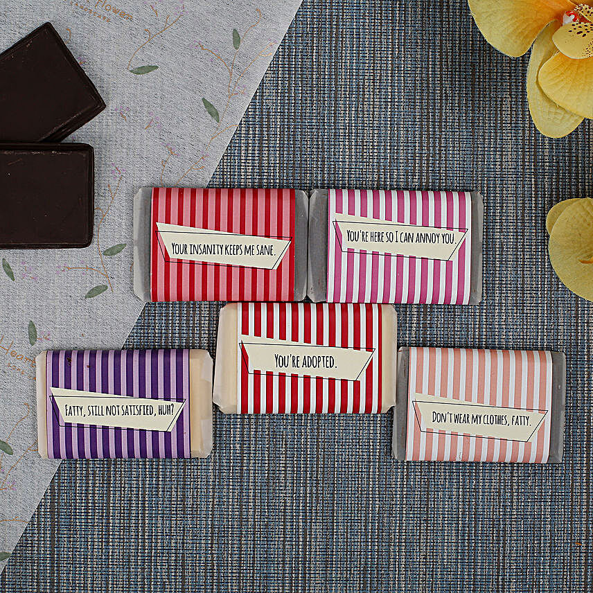 Chocolate Bars For All- 5 Pieces