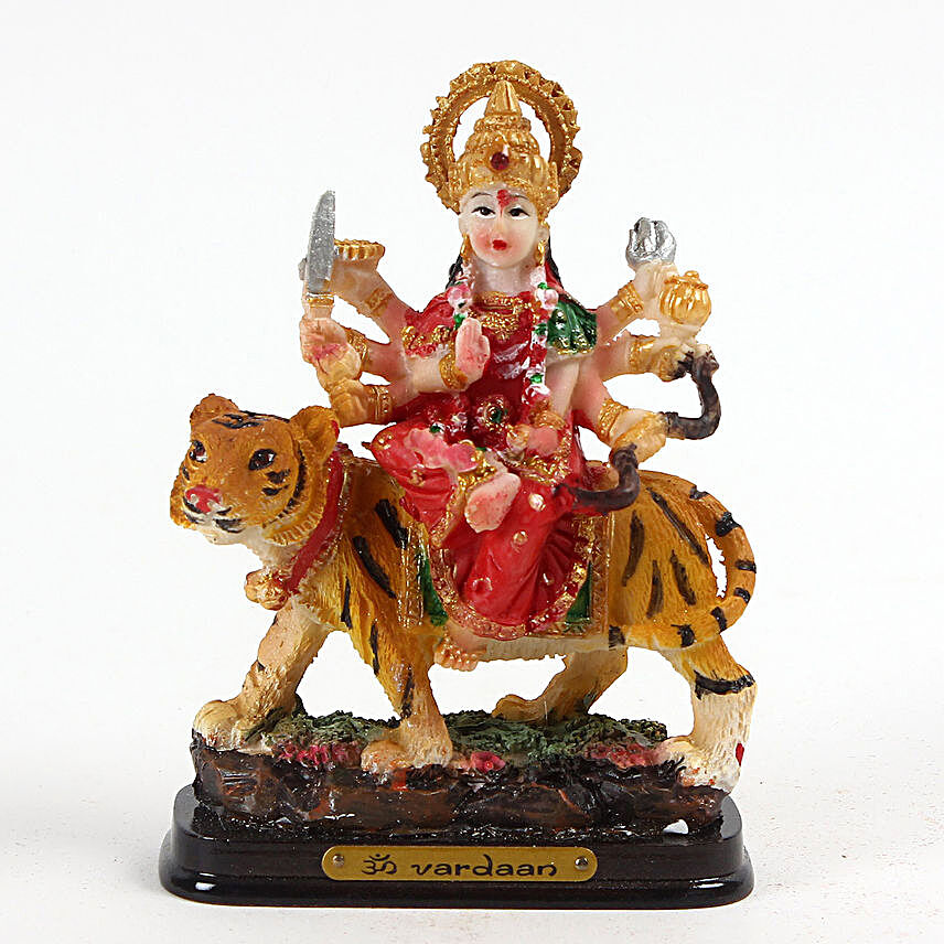 Maa Durga Ceramic Idol