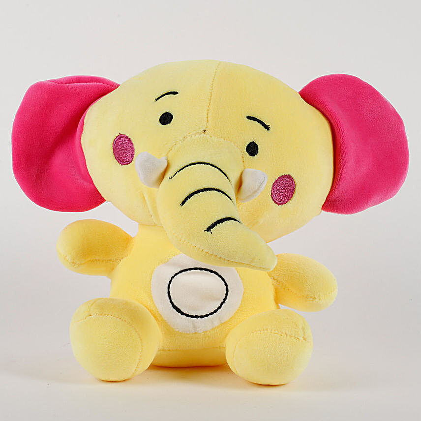 Elephant Soft Toy Yellow