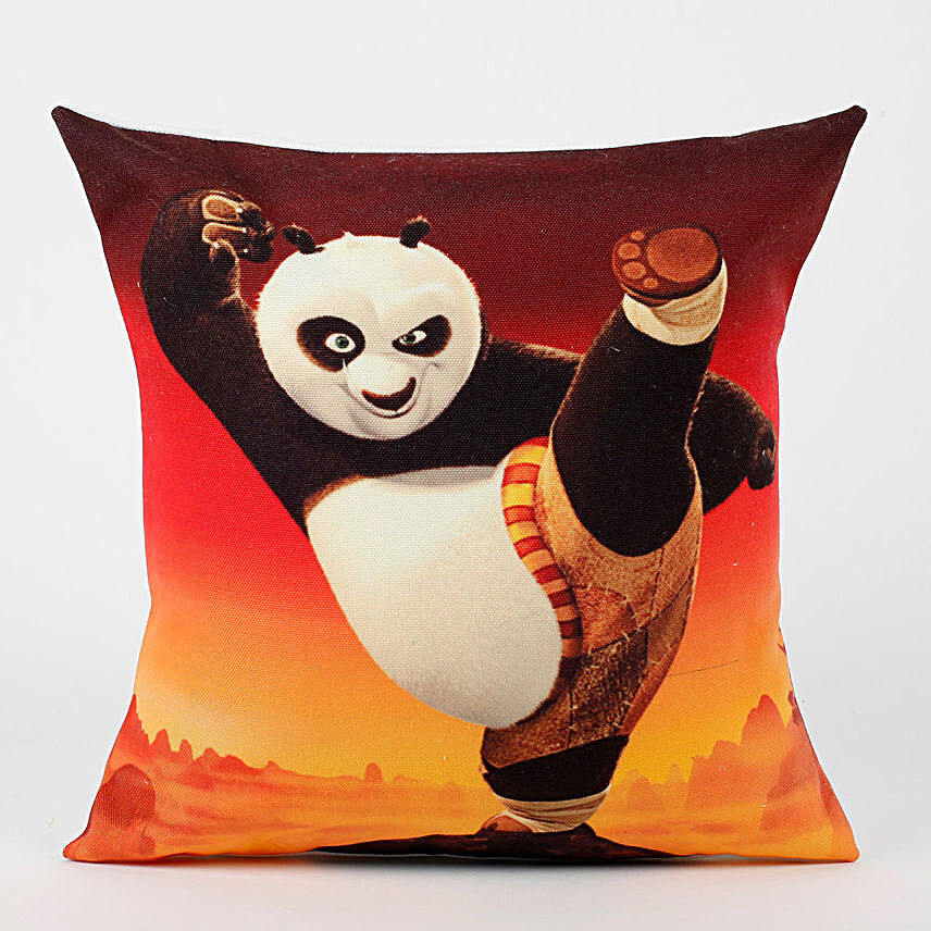 Kung Fu Panda Printed Cushion