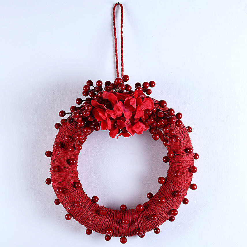 Embellished Christmas Wreath