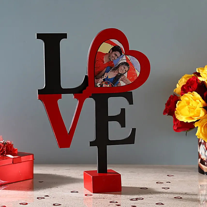 Personalised Hearty Love Frame