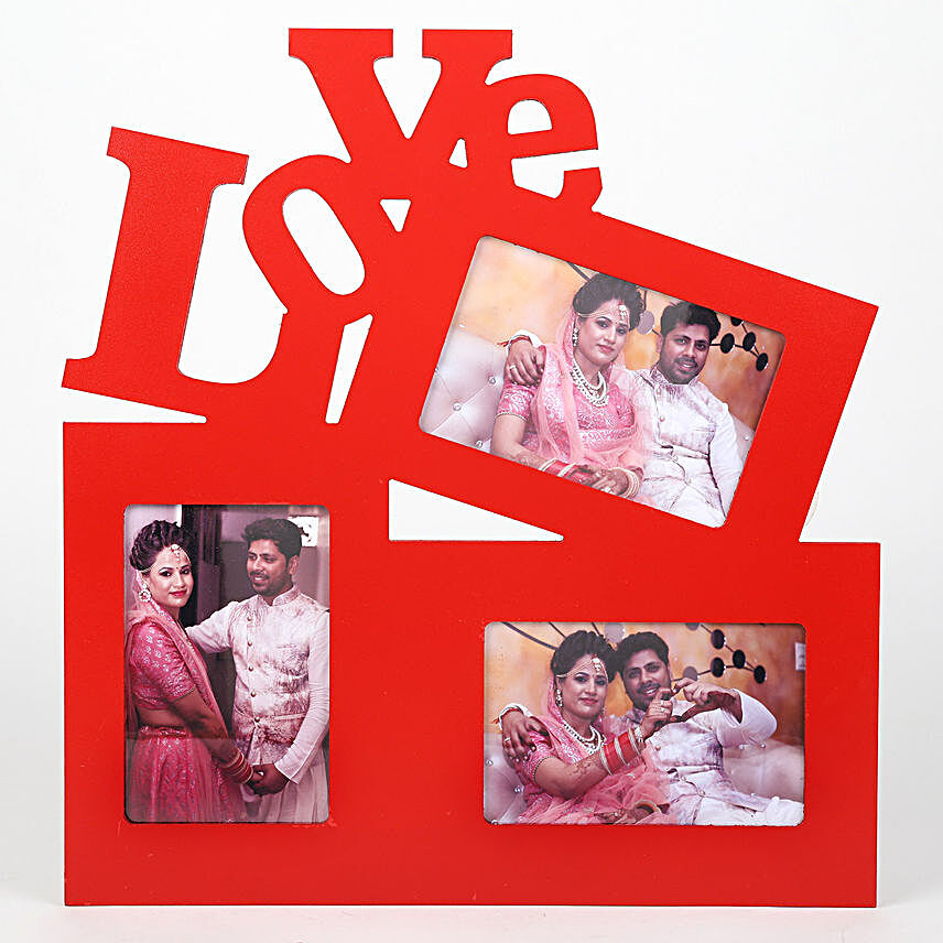 Red Love Photo Frame