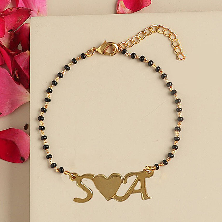 Personalised Love Mangalsutra Bracelet
