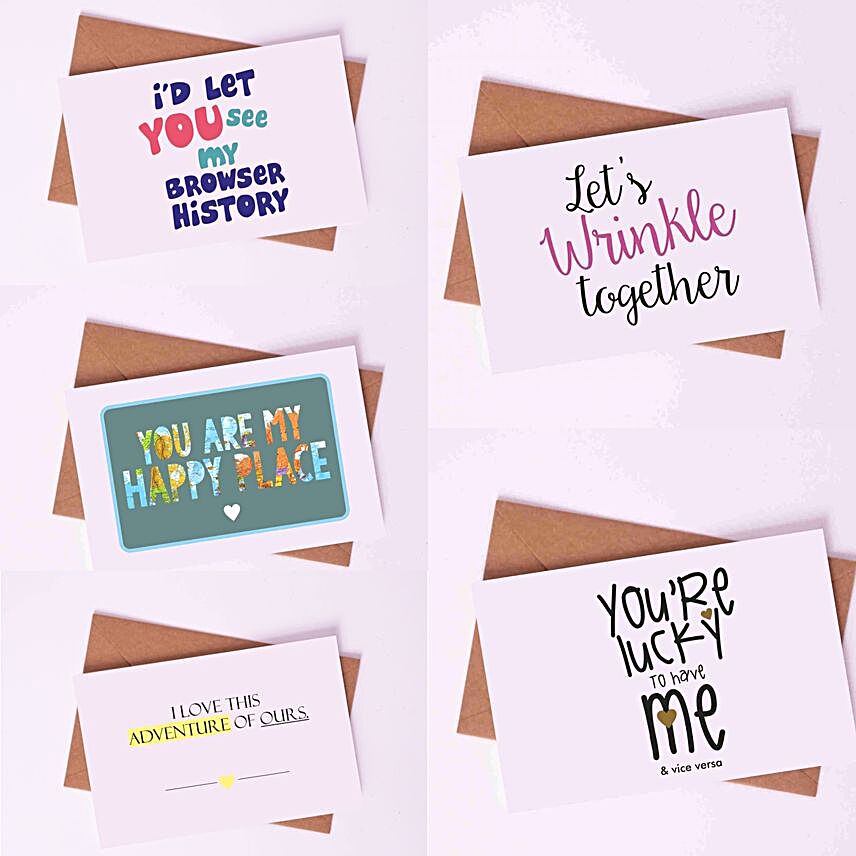 Pack of Happy Love Cards