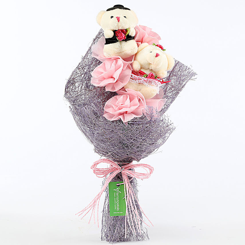 Lovable Teddy Bear Bouquet