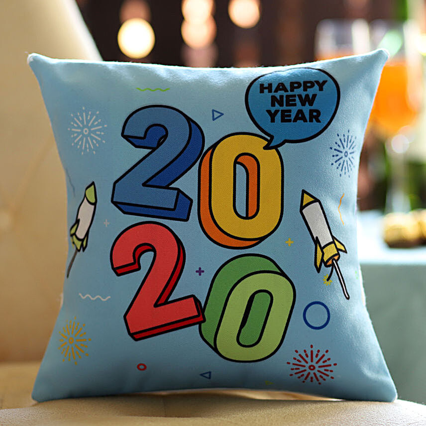 Happy 2020 New Year Cushion