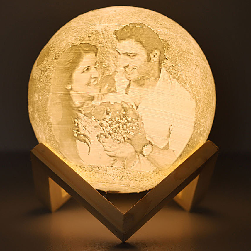 Personalised Couple Moonlight Lamp