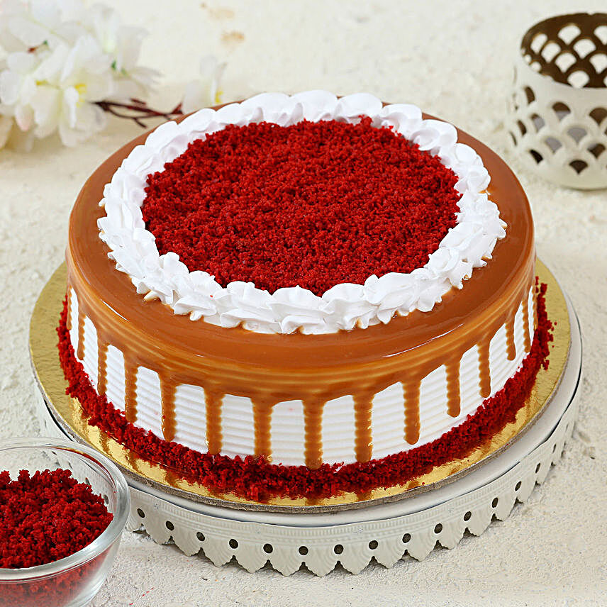 Scrumptious Red Velvet Cake- 2 Kg Eggless