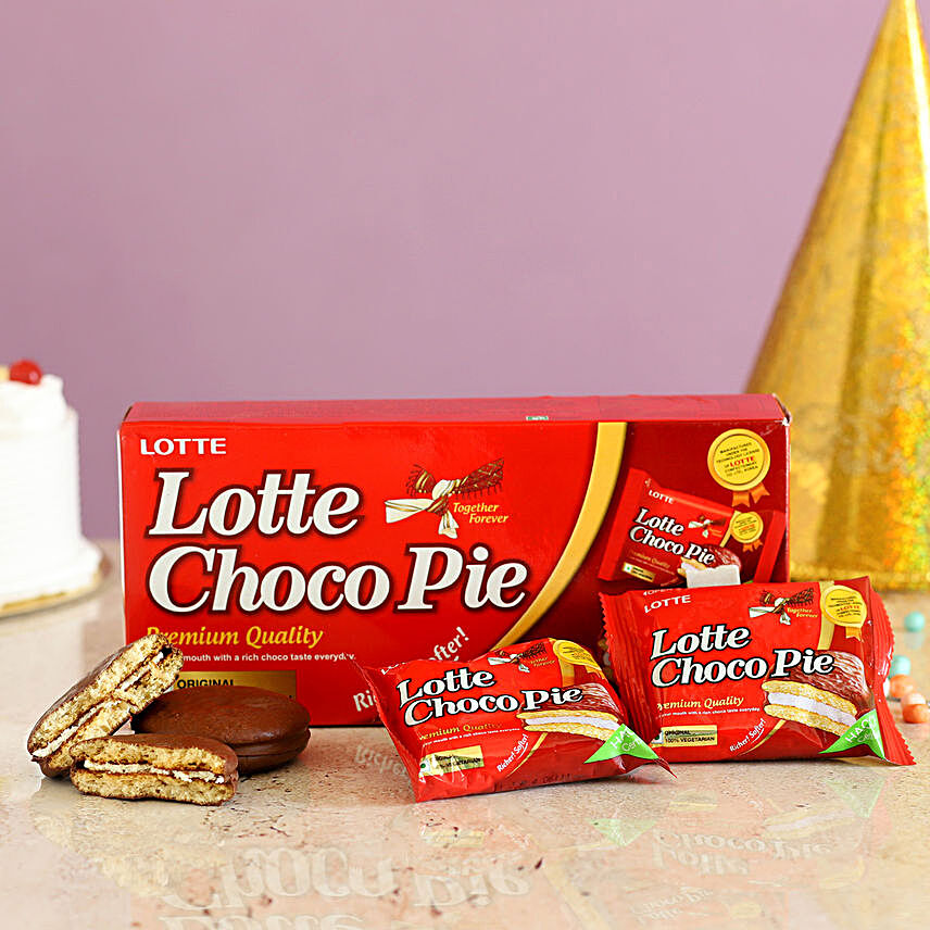 Delicious Lotte Choco Pie Pack