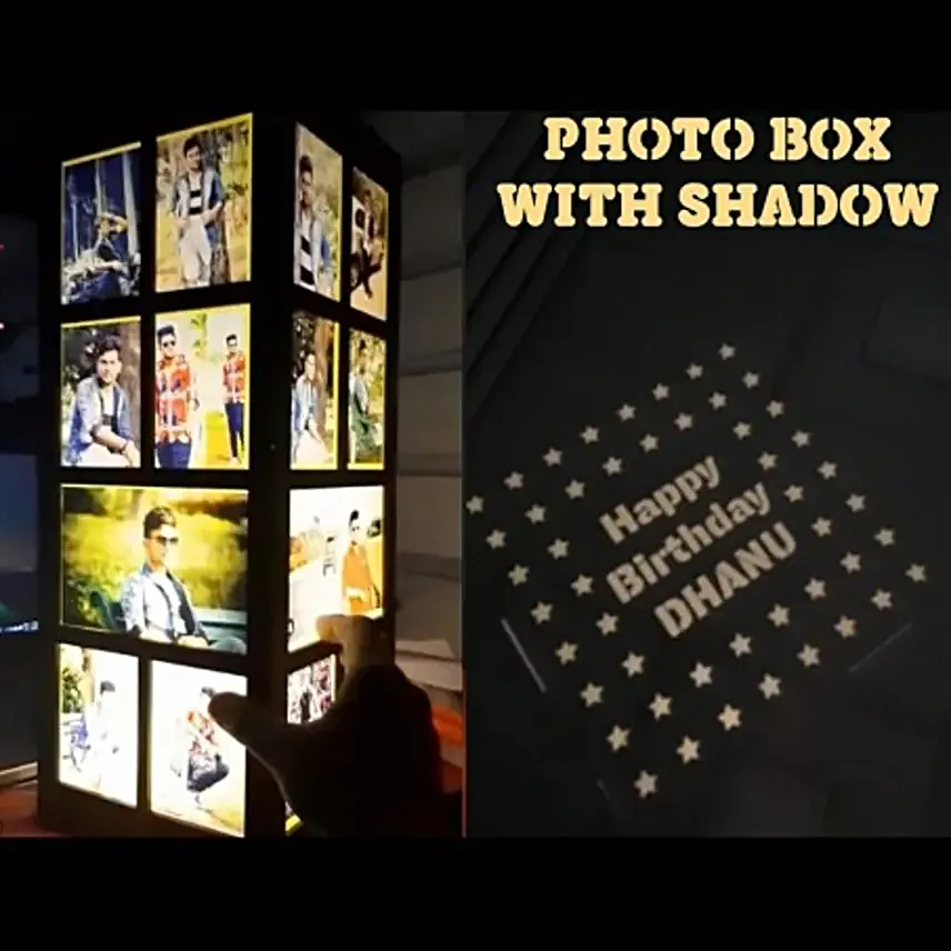 Multi Photos Big Shadow Box