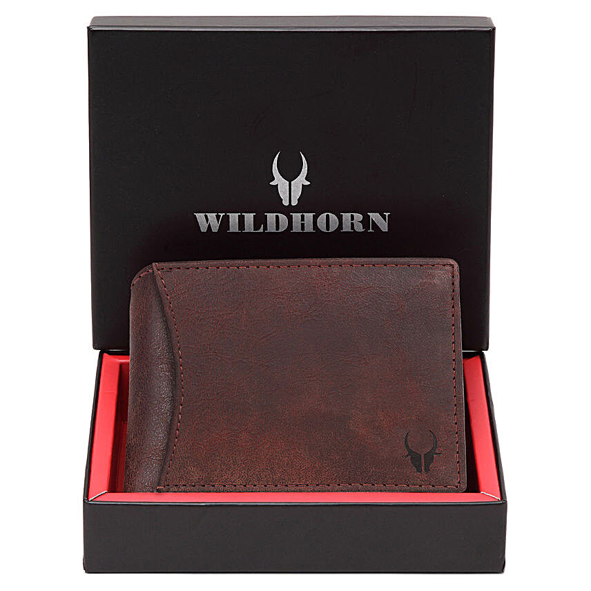 Wildhorn Premium Mens Wallet- Brown