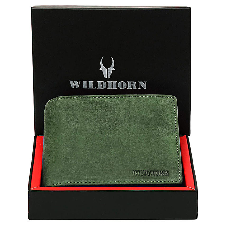 Wildhorn Premium Quality Wallet- Green