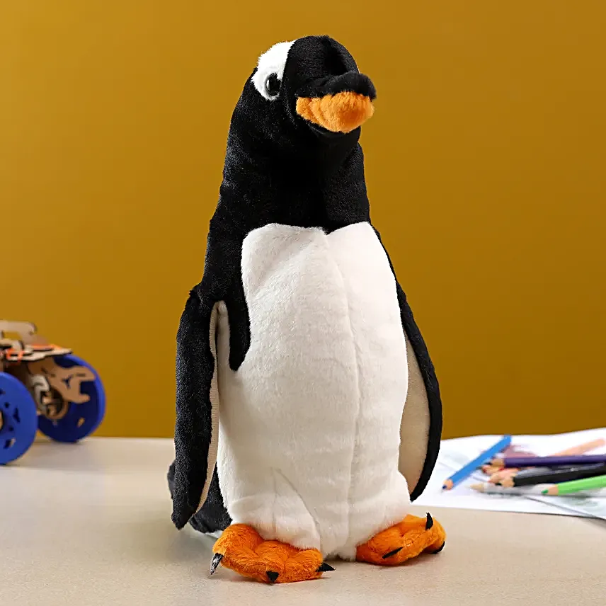 Wild Republic Black & White Gentoo Penguin Soft Toy