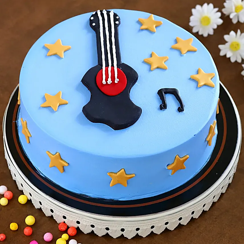 Musical Theme Chocolate Cake- Eggless 3 Kg
