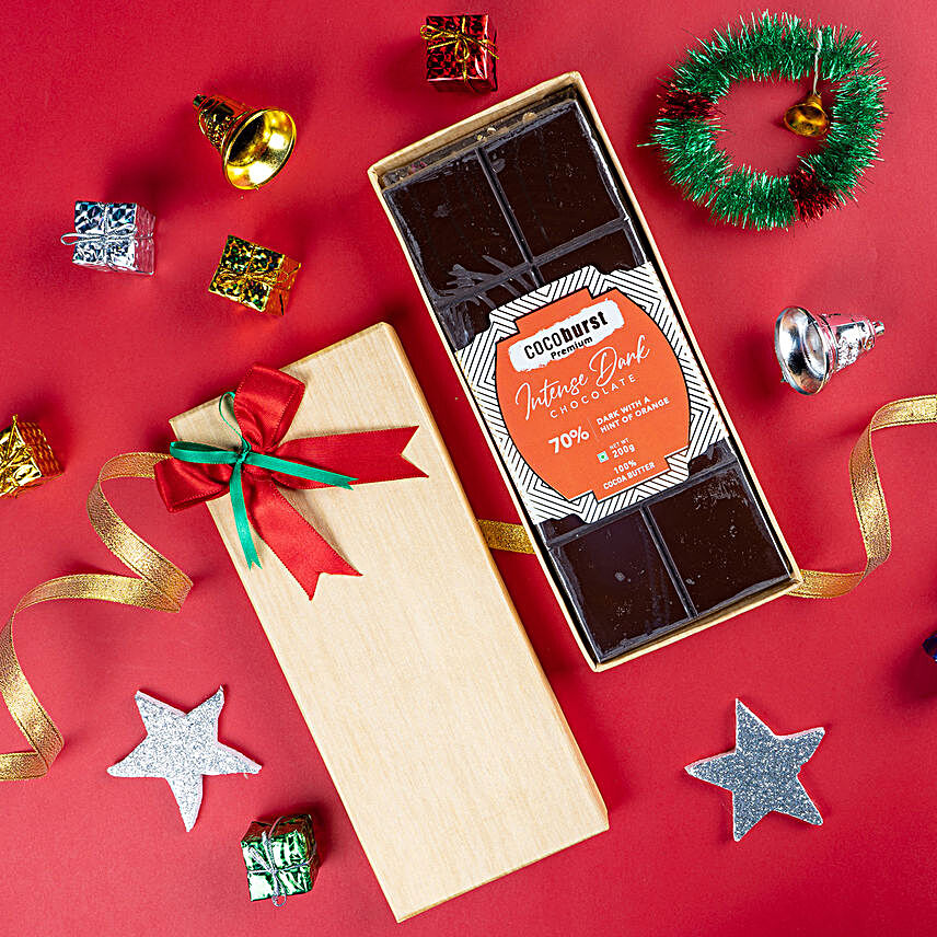 Christmas Wishes Intense Orange Dark Chocolate