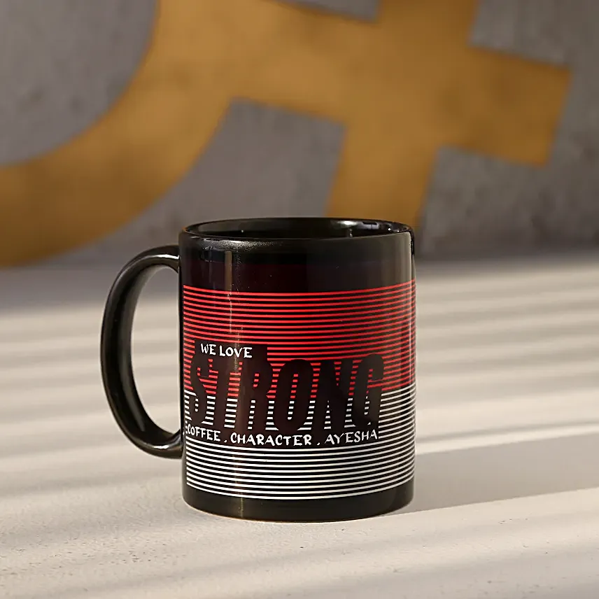 Personalised We Love Strong Mug