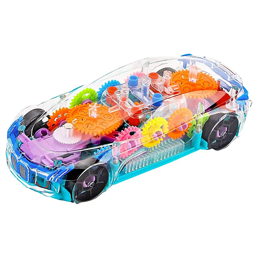 Transparent Concept Super Car Toy