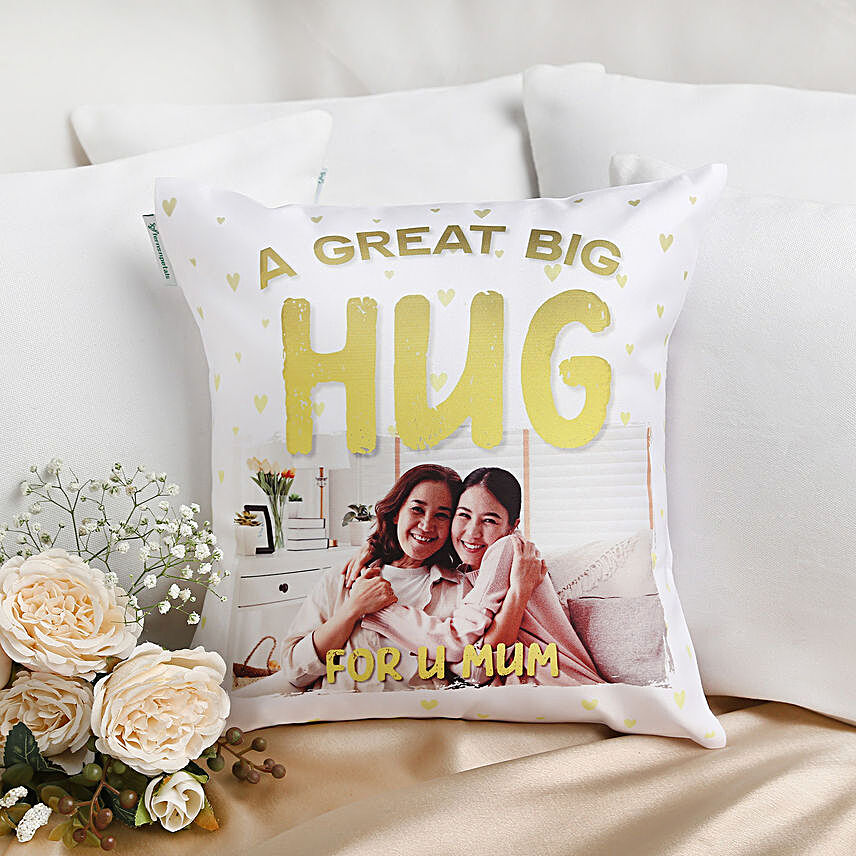 Big Hug Personalised Cushion