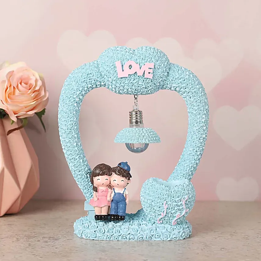 Couple's Love House Decoration Piece
