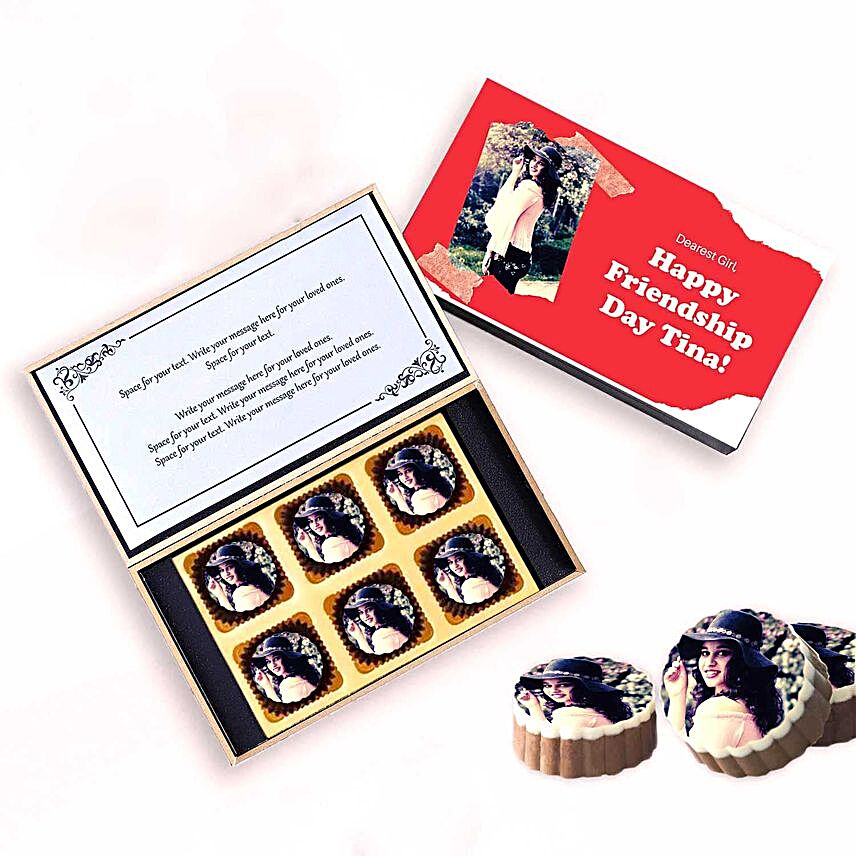 Friendship Day Special Personalised Chocolate Box