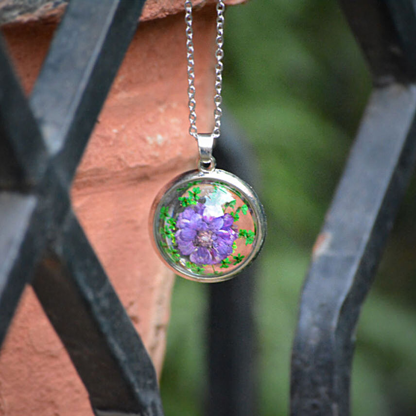 Into The Woods Resin Necklace