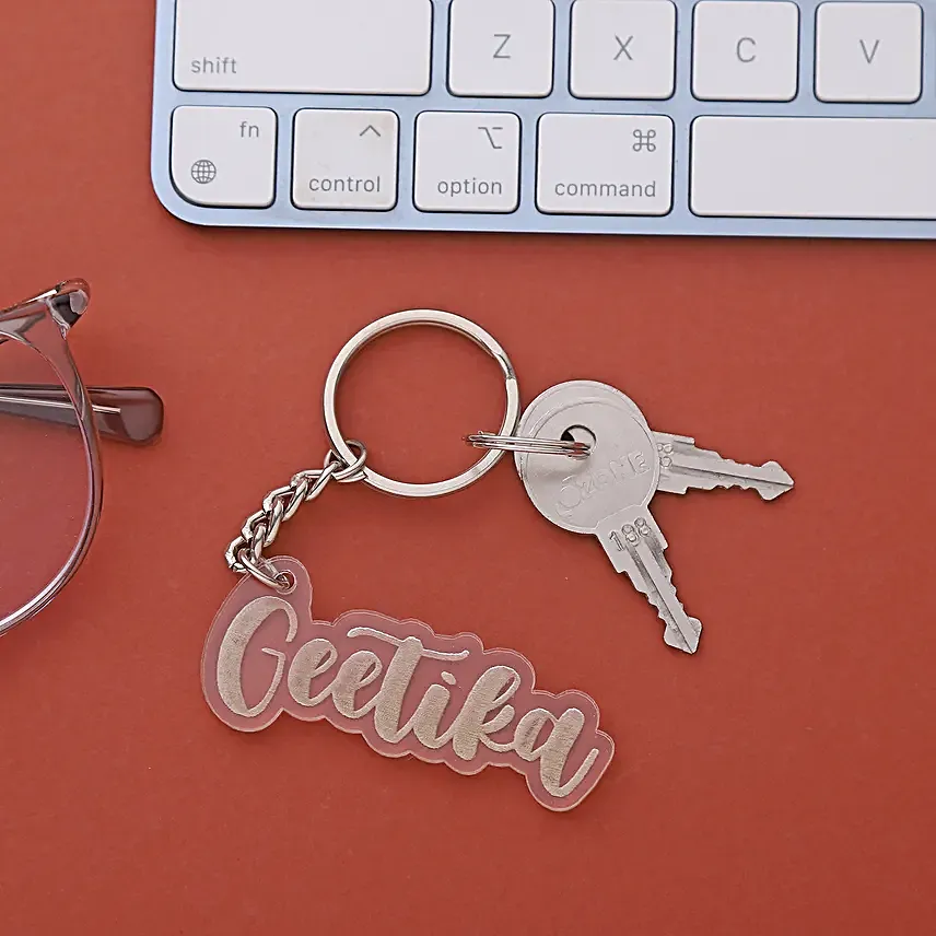 Personalised Engraved Keychain