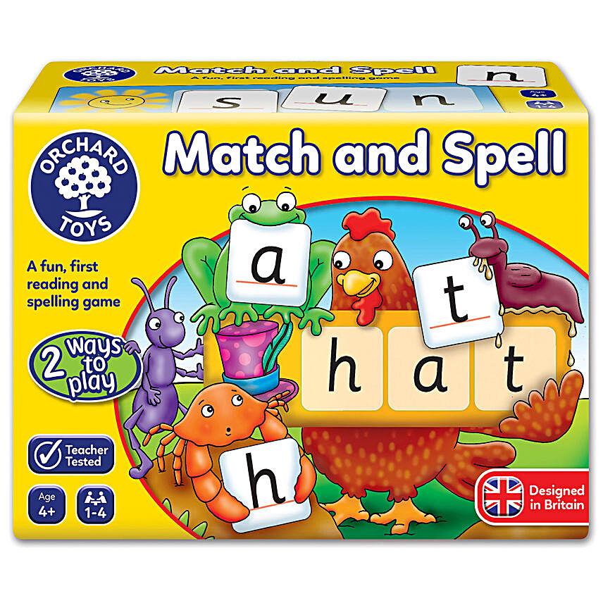 Match & Spell Literacy Game