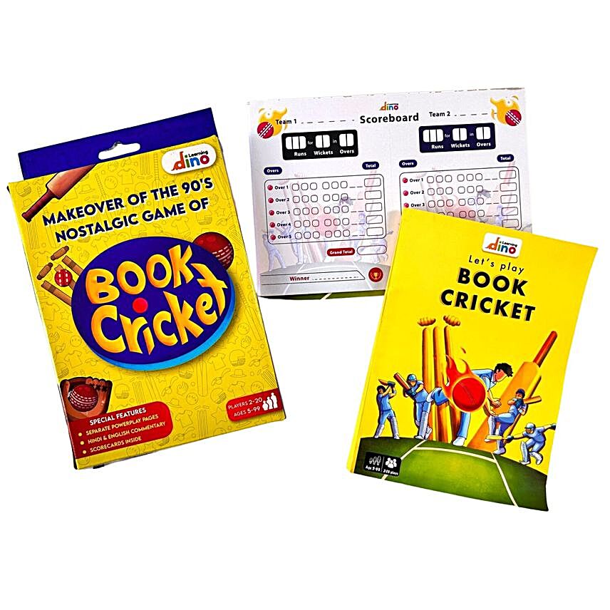 Book Cricket Gift Set