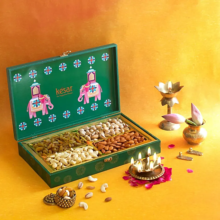 Kesar Dryfruits Diwali Gift Box