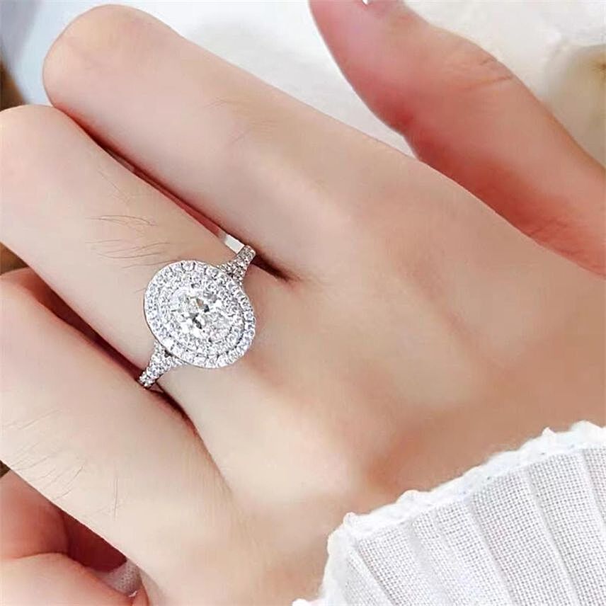 Royal Crown Studded Solitaire Ring