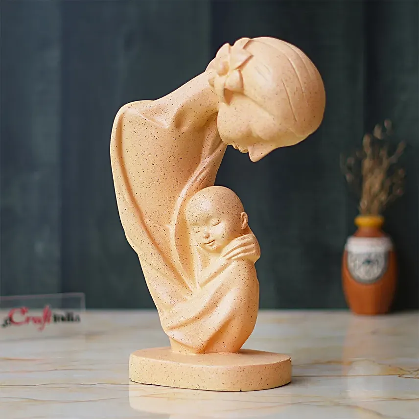 Mother and Baby Sculpture