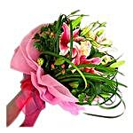 Bouquet of Star Gazer Lilies MAL