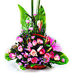 Floral Basket Of Love