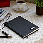 Personalized Black Notebook