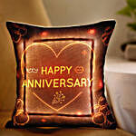 LED Cushion For Anniversary