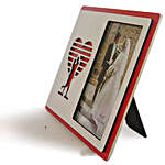Red Couple Single Photo Frame Table Top