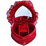 Romantic Red Heart Jewelry Box