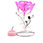 Rose Flower Tea Light Candle
