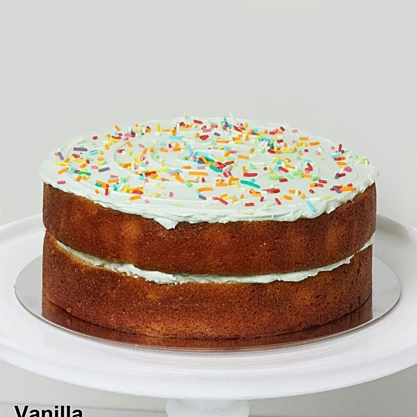 Carnival Delight Vanilla Cake