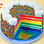 Deluxe Rainbow cake