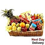 Food Hamper With Fruits nwy