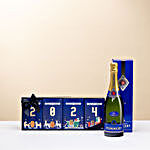 Champagne Pommery & Jules Destrooper New Year Gift Box 2024