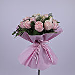 Elegant Bouquet Of Light Pink Roses