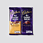Combo Of Cadbury Dairy Milk And 3 Rakhis