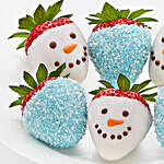 Snowman Chocolate Dipped Strawberries