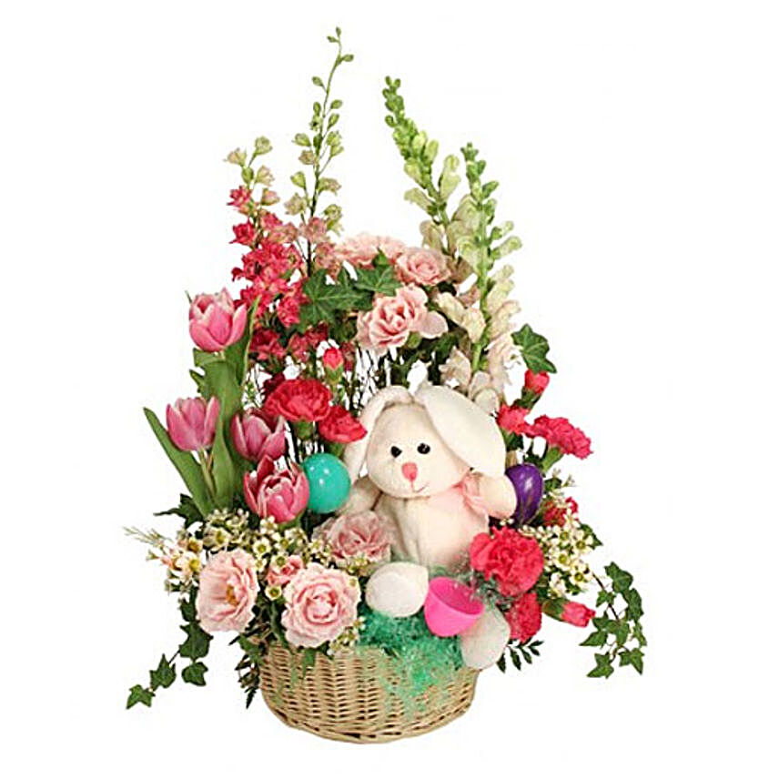 Bunny Blooms Basket