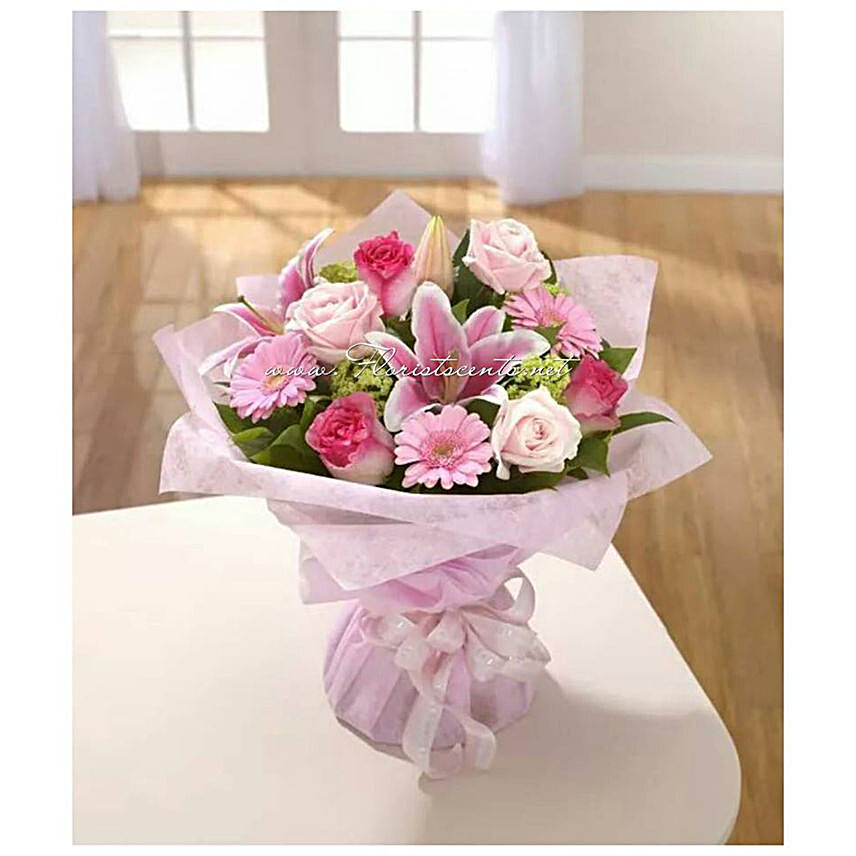Pink Bloom Bouquet
